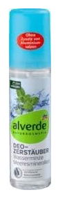 Alverde Deo Zerstäuber Deodorant Wasserminze - 75ml
