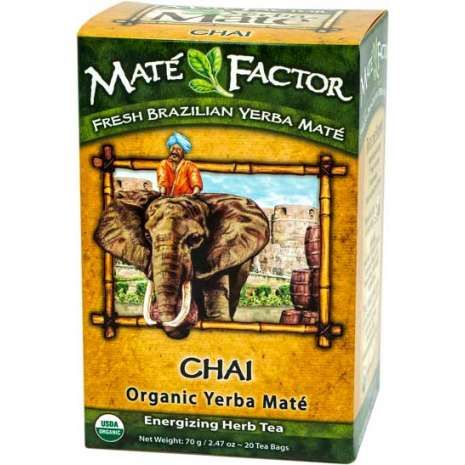 Organic Chai Yerba Maté Tea Bags