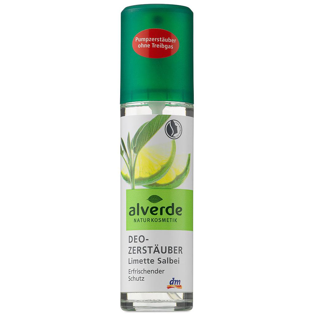 Alverde Deodorant Spray Lime Sage - 75ml