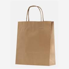 Carrying Bag, brown, Cord, 280/110/360 (200 Pieces / Carton)