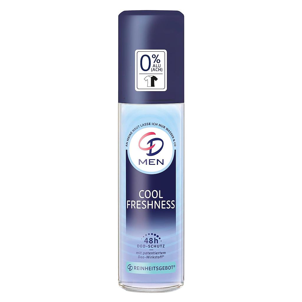 CD Deo Zerstäuber Deodorant Men Cool Freshness, 75 ml