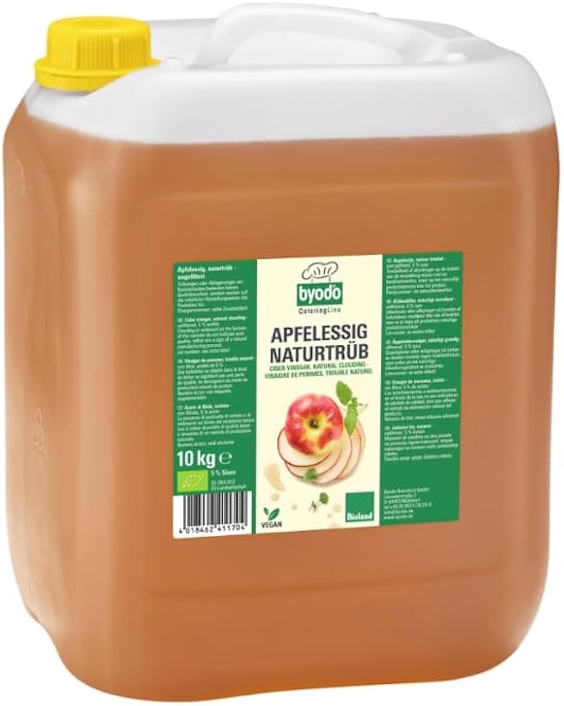 Apple Cider Vinegar, organic - 5ltr