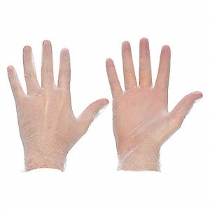 Vinyl gloves L powder free 100pcs 